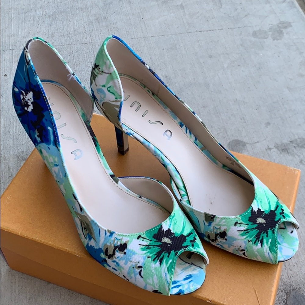 Unisa floral heel 3 inches high